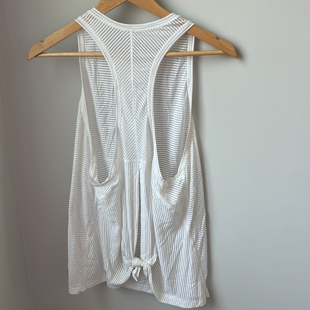 Lululemon Tank - Open Tie Back - Picture 2 of 4